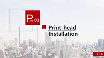 03 Printhead Installation THREE (Page 26 / 61) 6090 UV Flatbed Printer Product Installation and Operation Instructions